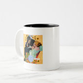 Liebe stirbt langsam zweifarbige tasse (Vorderseite Links)