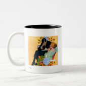 Liebe stirbt langsam zweifarbige tasse (Links)