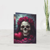 Liebe stirbt nie karte (Rückseite)