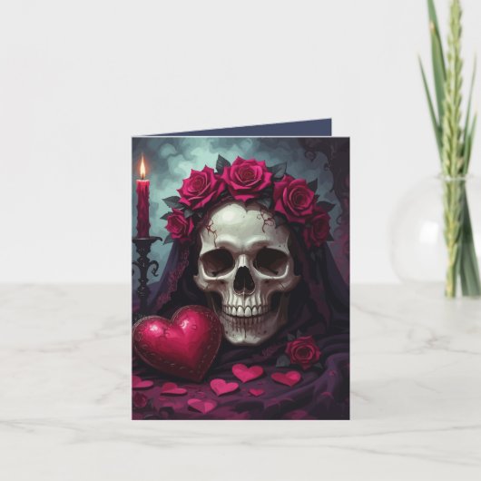 Liebe stirbt nie karte (Vorderseite)