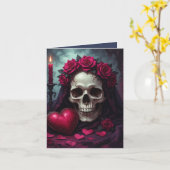 Liebe stirbt nie karte (Gelbe Blume)