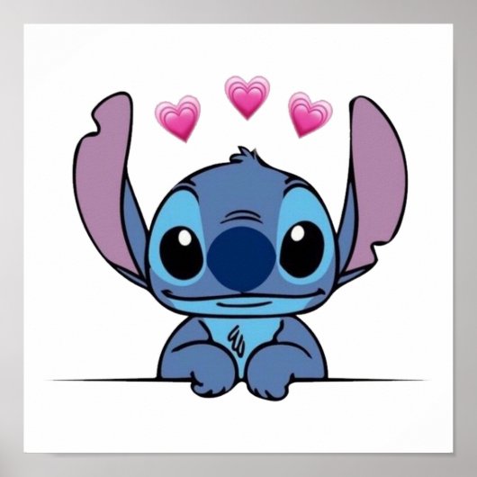 Liebe Stitch Poster (Vorne)
