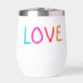 Liebe stolz Regenbogenfarbe LGBTQ Juni modern (Vorderseite)