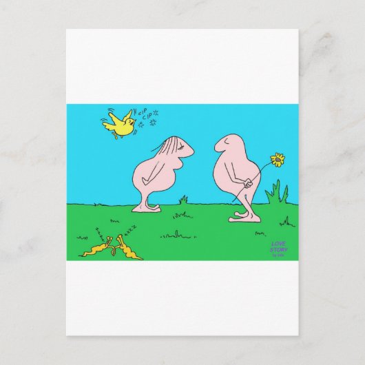 LIEBE STORY 1 POSTKARTE (Vorderseite)