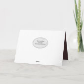 Liebe Story Buch Hochzeitstag Karte (Rückseite)