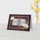 Liebe Story Buch Hochzeitstag Karte (Gelbe Blume)