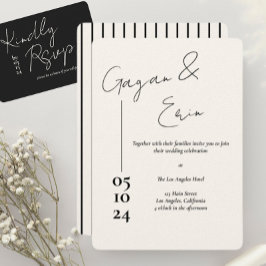 Liebe Story Hochzeit RSVP
