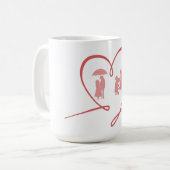Liebe Story Tasse (Vorderseite Links)