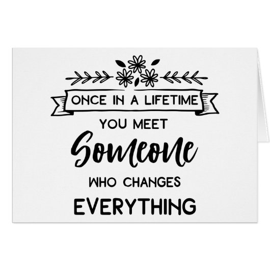 Liebe Story Thinking Sie Miss You Friendship (Vorderseite (Horizontal))