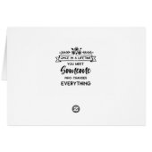 Liebe Story Thinking Sie Miss You Friendship (Rückseite Horizontal)