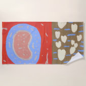 Liebe Strandtuch (Vorderseite)