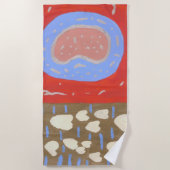 Liebe Strandtuch (Vorderseite)