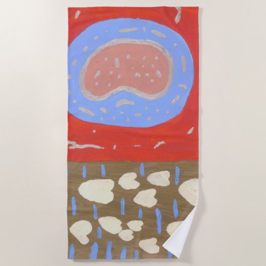 Liebe Strandtuch (Vorderseite)