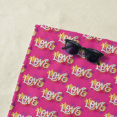 LIEBE Strandtuch (Beispiel)