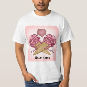 Liebe StrawBerry Ice Creme T-Shirt