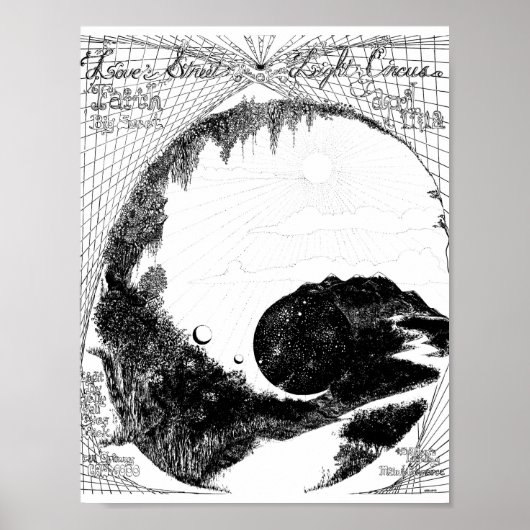 Liebe Street Light Circus Flyer LoveStreetApr11&12 Poster (Vorne)