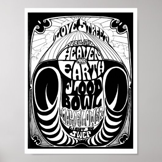 Liebe Street Light Circus Flyer LoveStreetApr17&18 Poster (Vorne)