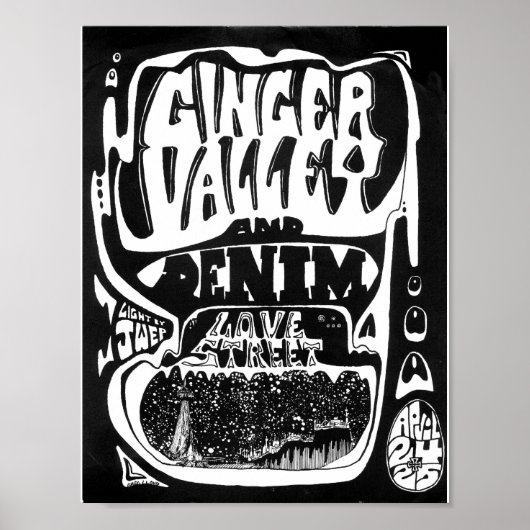 Liebe Street Light Circus Flyer LoveStreetApr24&25 Poster (Vorne)