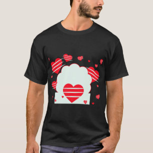 💖 ☁️ Liebe: Striped Hearts Edition ❤️ ✨ T-Shirt