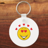 Liebe Struck Face Schlüsselanhänger (Vorderseite)