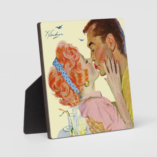 Liebe-Struck Fotoplatte (Vorderseite)