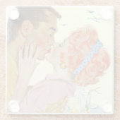 Liebe-Struck Glasuntersetzer (Rückseite)