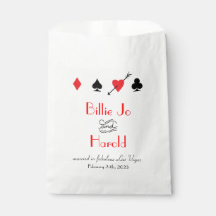Liebe Struck in Las Vegas Gastgeschenk Hochzeit Ba Geschenktütchen