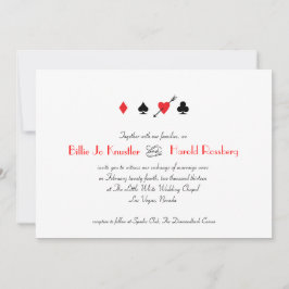 Liebe Struck Las Vegas Einladung zur Hochzeit