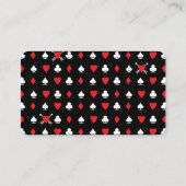 Liebe Struck Las Vegas Tischnummer zur Namensfülle Platzkarte (Rückseite)