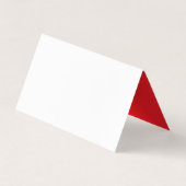 Liebe Struck Las Vegas Tischnummer zur Namensfülle Visitenkarten (Rückseite)