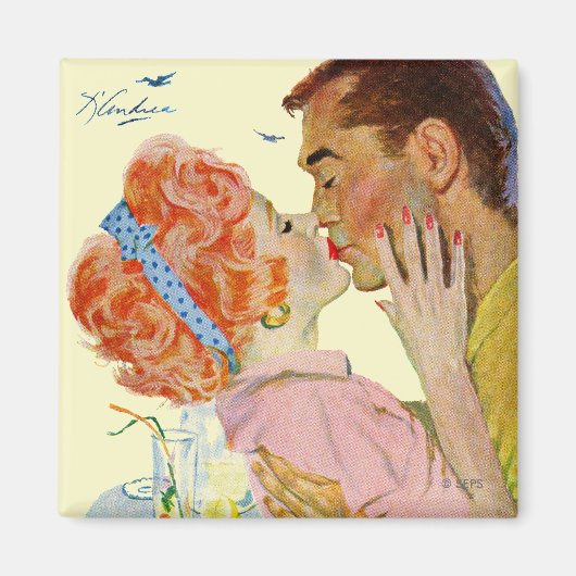 Liebe-Struck Magnet (Vorne)