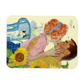 Liebe-Struck Magnet (Horizontal)