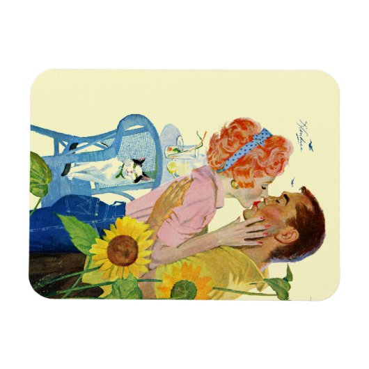 Liebe-Struck Magnet (Horizontal)