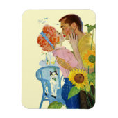 Liebe-Struck Magnet (Vertikal)