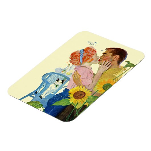 Liebe-Struck Magnet (Linke Seite)