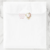 Liebe Struck! "Nimm meine Hand" Romantischer Zitat Runder Aufkleber (Tasche)