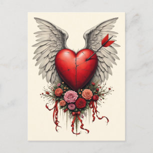 "Liebe Struck" Valentine Feiertagspostkarte