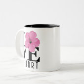 LIEBE Stuart Florida 11oz Zweifarbige Tasse (Vorderseite Links)