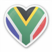 Liebe Südafrika Icon Sticker (Vorderseite)