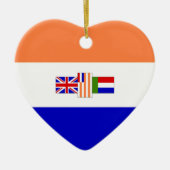 Liebe Südafrika Keramikornament (Vorne)