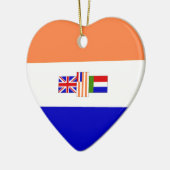 Liebe Südafrika Keramikornament (Links)