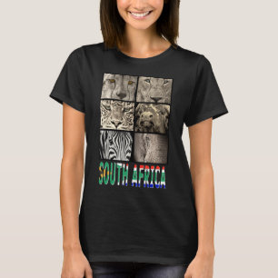 Liebe Südafrika Liebe Wildtiere für Südafrika F T-Shirt