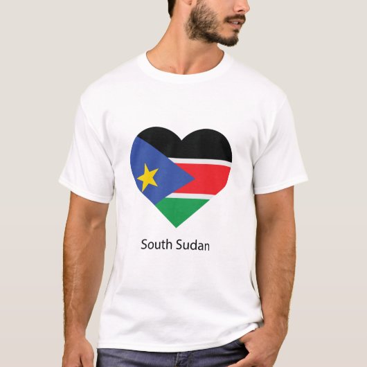 Liebe Südsudan T-Shirt (Vorderseite)