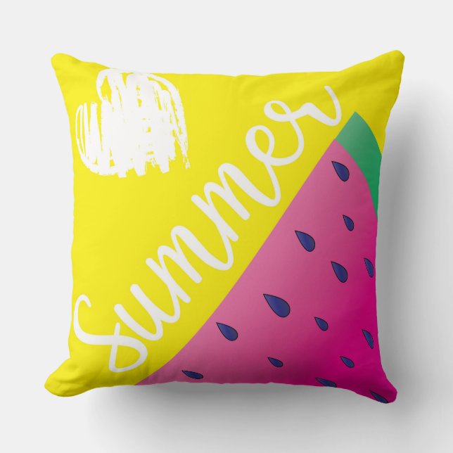 Liebe Summer Modern Trendy Fun Design Kissen (Vorderseite)