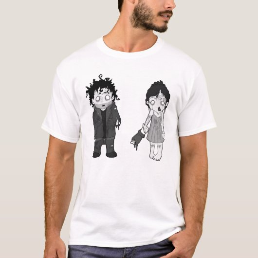 Liebe summte ich - Love zombie T-Shirt (Vorderseite)