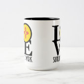 LIEBE Sunland Park 15oz Zweifarbige Tasse (Mittel)