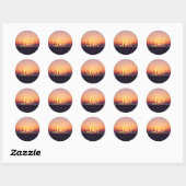 Liebe Sunrise Sticker (Blatt)