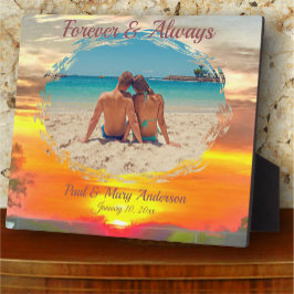 Liebe Sunset 2295 Fotoplatte