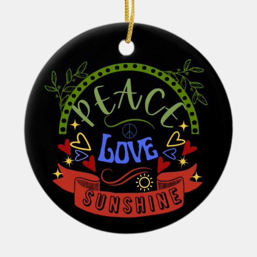 Liebe Sunshine Ornament (Vorne)