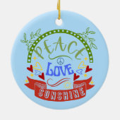 Liebe Sunshine Ornament (Hinten)